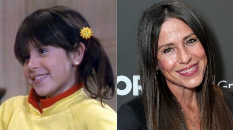 Fotos de lado a lado de Soleil Moon Fry en Punky Brewster en comparación con 2025 (derecha).