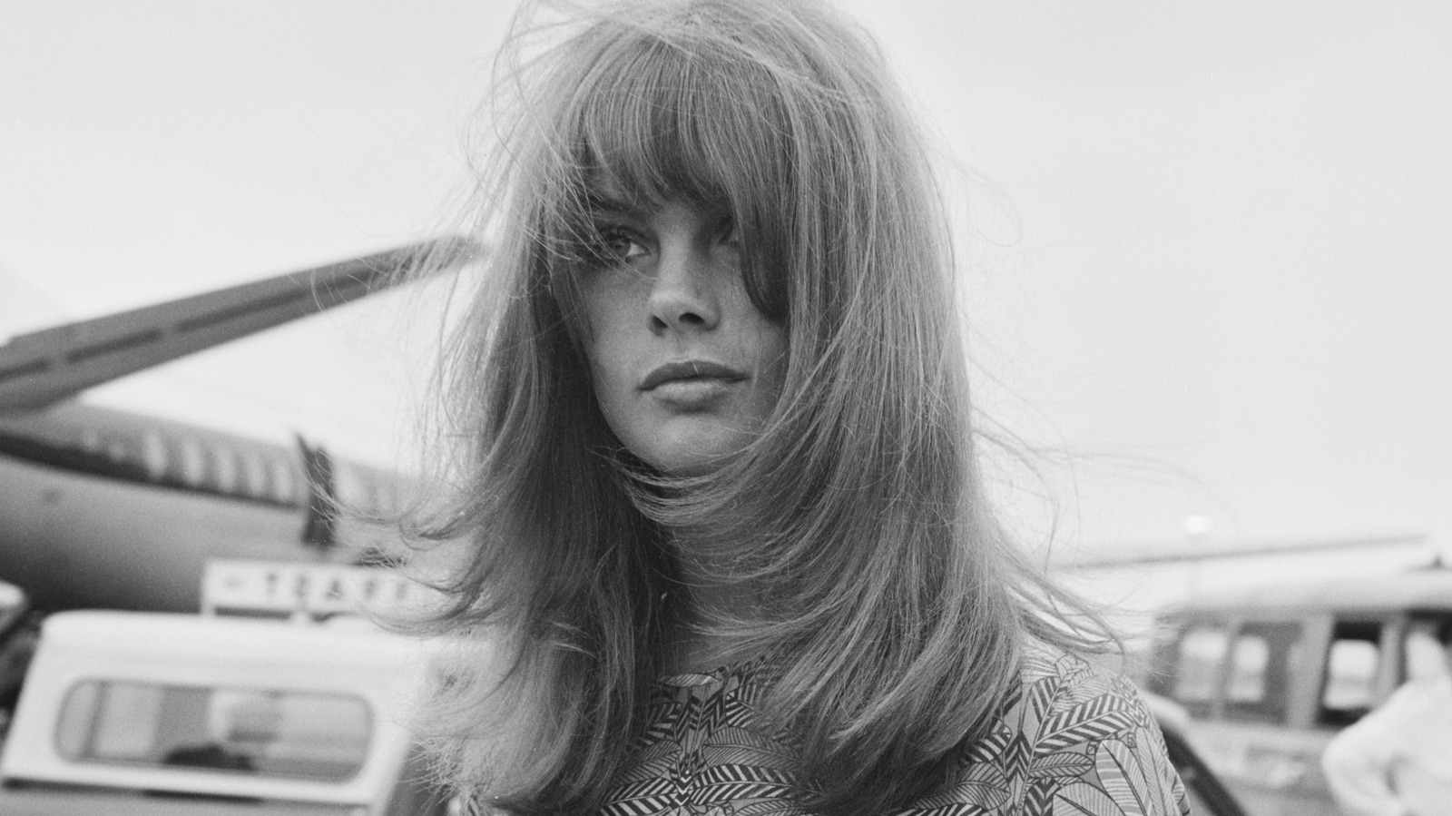 El voluminoso corte de pelo en capas del modelo de los años 60 Jean Shrimpton sigue siendo tan elegante hoy en día