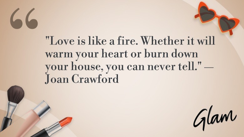 Una cita de Joan Crawford