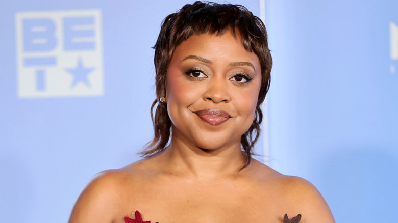 Quinta Brunson asiste a la 57ª edición de los NAACP Image Awards en el Auditorio Cívico de Pasadena el 28 de febrero de 2026 en Pasadena