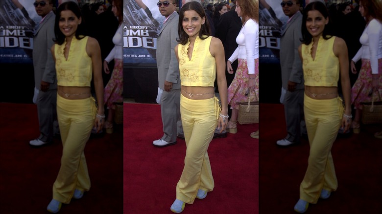 Nelly Furtado en el estreno de Lara Croft: Tomb Raider en 2001