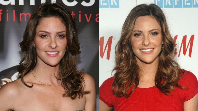 Jill Wagner con corte de pelo en capas