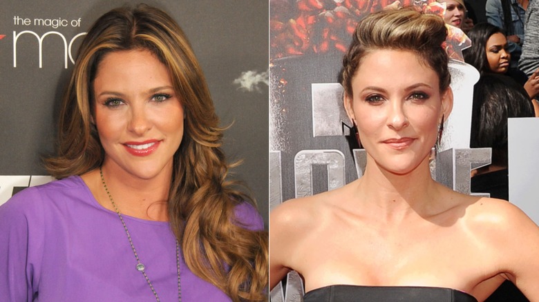 Jill Wagner con mechas y un fauxhawk