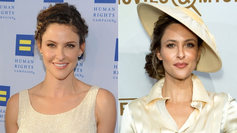 Jill Wagner con peinados recogidos