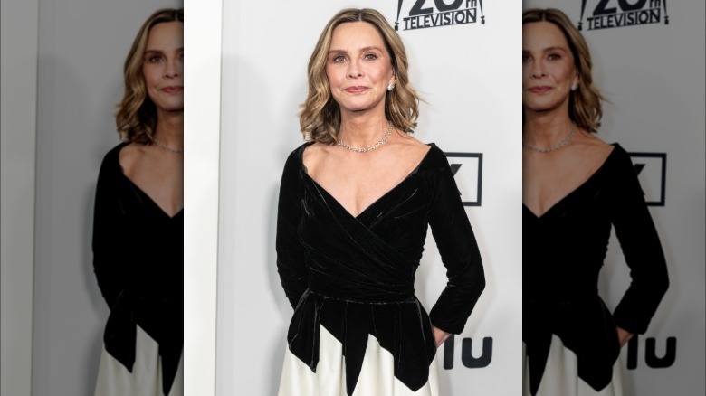 Calista Flockhart durante el estreno de