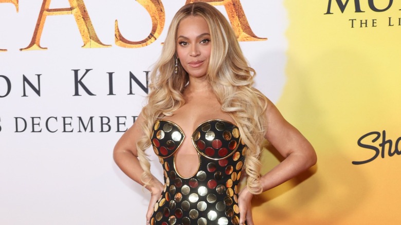 Beyoncé en el estreno de 