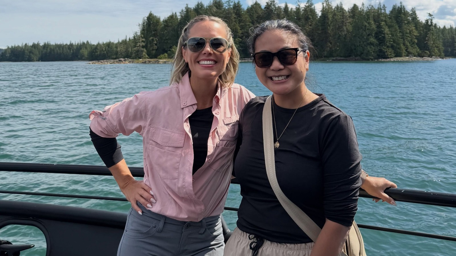 Los pantalones de senderismo que Dylan Dreyer empacó para su crucero por Alaska son imprescindibles para el aire libre