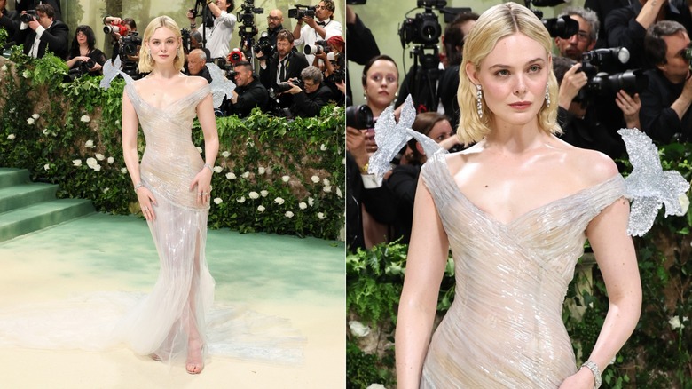 Elle Fanning en la Met Gala 2024