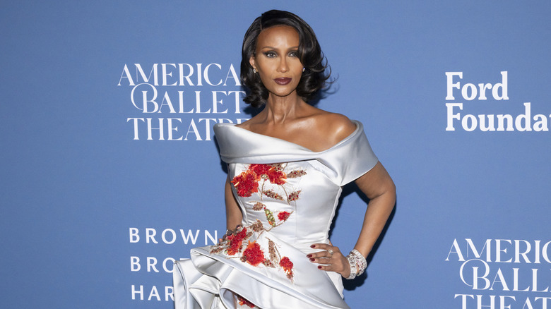 Iman en un evento en octubre de 2025.