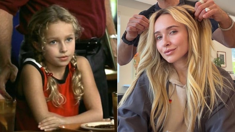 Izquierda: Hayden Panettiere en 