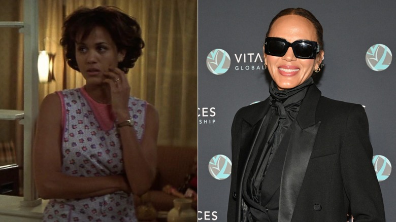 Izquierda: Nicole Ari Parker en 