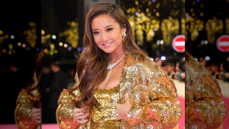 Ashley Park en el estreno de la tercera temporada de 