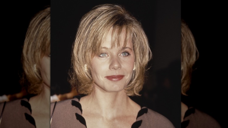 Susan Dey con un bob en capas y flequillo en 1992