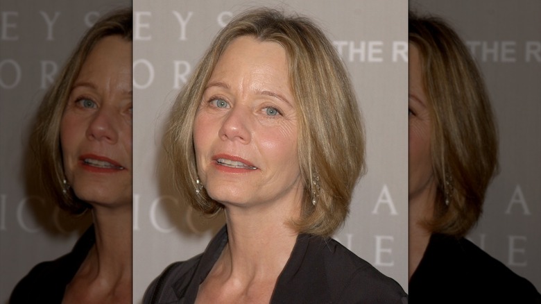 Susan Dey con un globo en capas en 2006