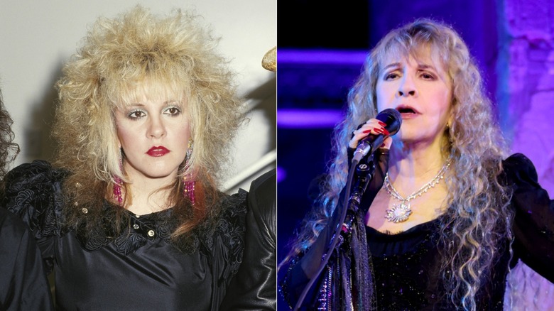 Lado a lado: Stevie Nicks en 1987 y 2026