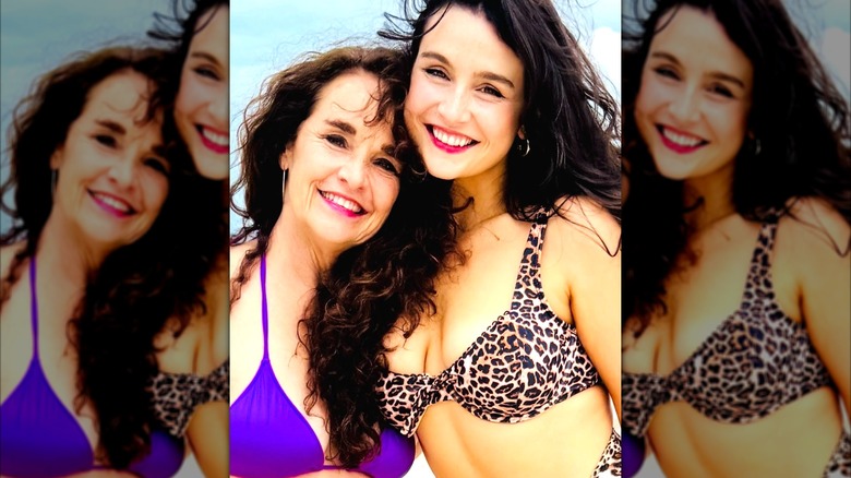Diane Franklin y su hija, Olivia DeLaurentis.