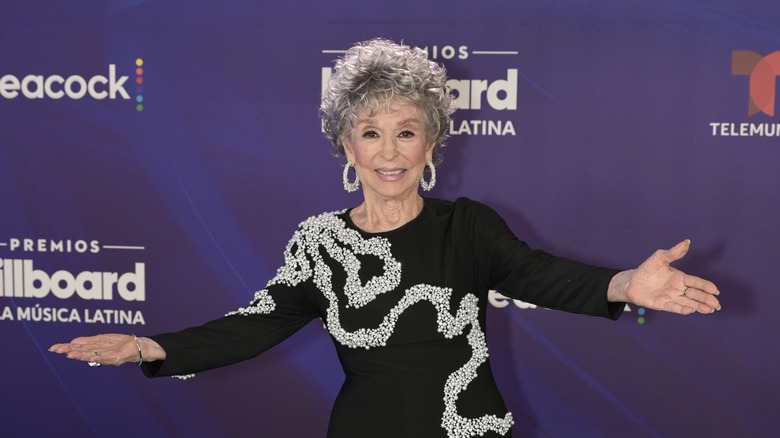 Rita Moreno durante los Premios Billboard de la Música Latina 2025.