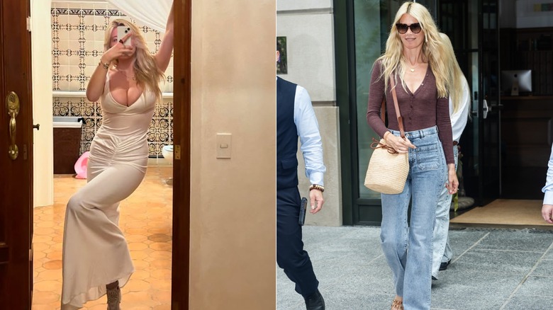 Clementine Vaughn y Claudia Schiffer en 2024