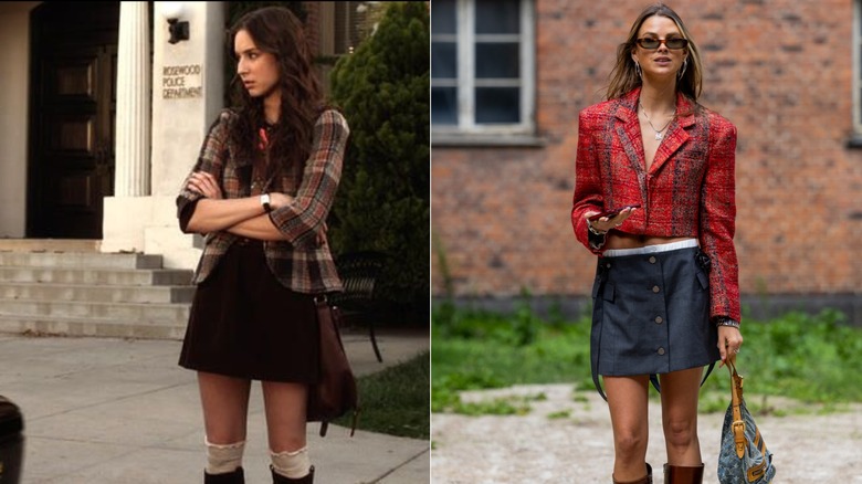(Izquierda) Spencer Hastings en 