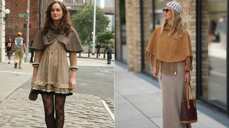 (Izquierda) Blair Waldorf en 