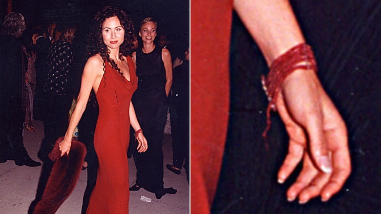 Minnie Driver durante los premios Oscar de 1998.
