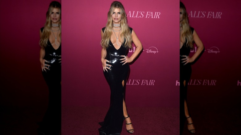 Jessica Simpson en el "Todo es justo" estreno en 2025