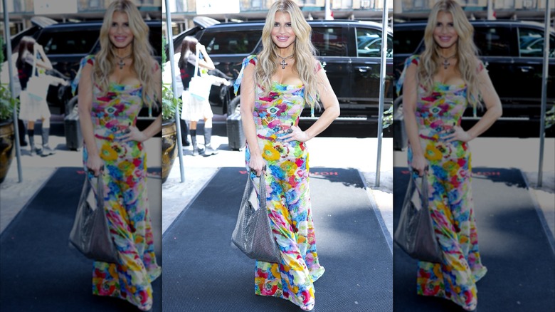 Jessica Simpson en julio de 2025
