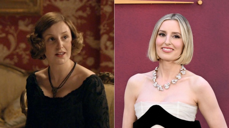 Laura Carmichael con una sacudida