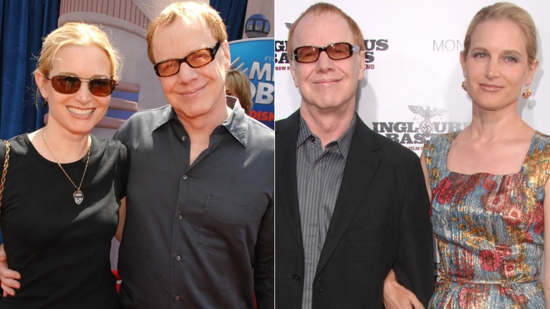 Bridget Fonda y Danny Elfman durante los estrenos de 