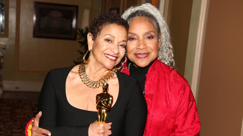 Debbie Allen y Phylicia Rashad en la fiesta honorífica de los Oscar