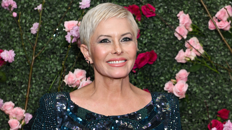 Nicole Eggert sonríe en un evento de 2025.