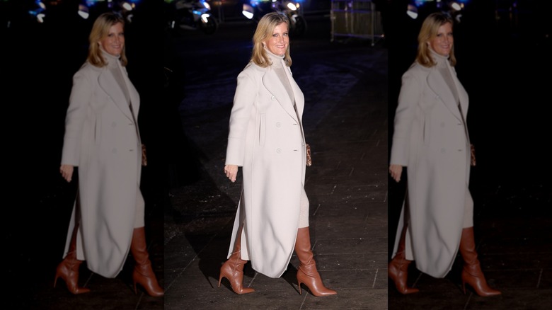 Sophie, duquesa de Edimburgo, asiste al servicio de villancicos 'Together at Christmas' en la Abadía de Westminster el 15 de diciembre de 2022.