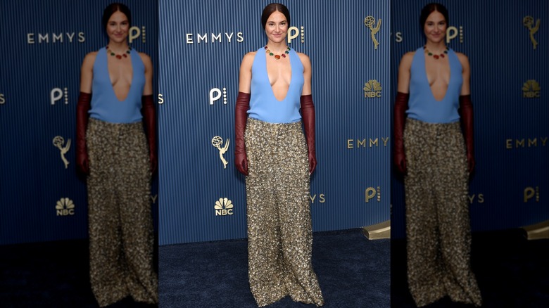 Shailene Woodley en la 78.a edición de los premios Primetime Emmy en Los Ángeles en septiembre de 2026