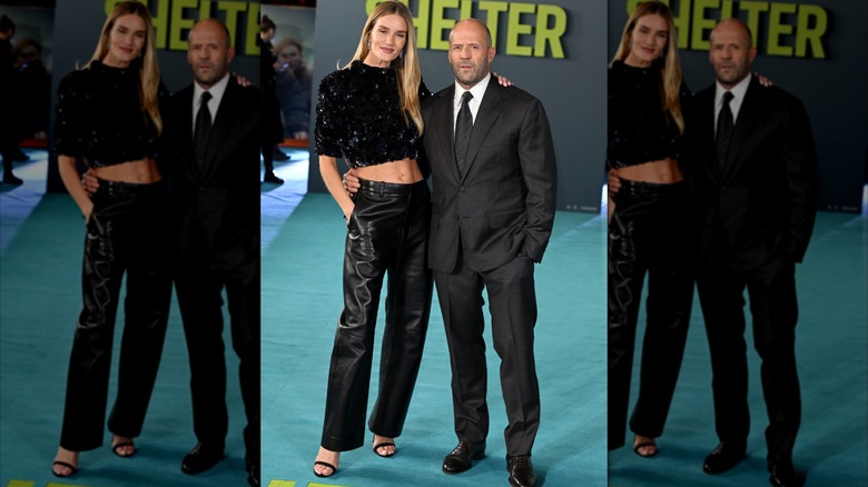 Rosie Huntington-Whiteley y Jason Statham el 20 de enero de 2026