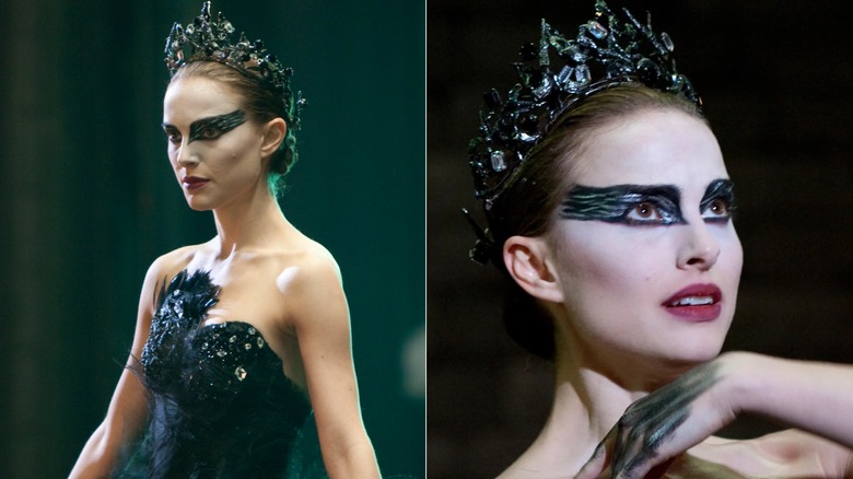 Fotografías una al lado de la otra de Natalie Portman en 