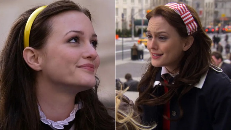 Al lado de Leighton Meester en Gossip Girl como Blair Waldorf
