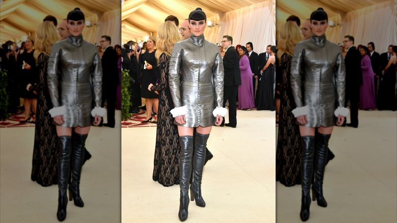 Shailene Woodley en la Met Gala 2018.