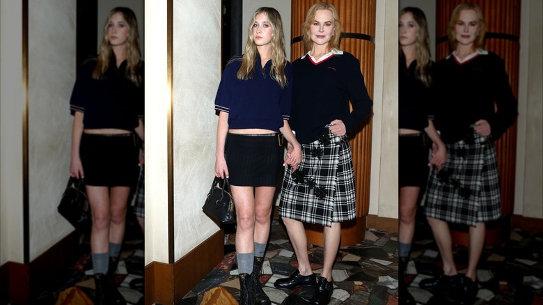 Nicole Kidman con su hija Sunday Rose Kidman-Urban en octubre de 2024