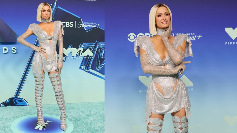 Paris Hilton con mal look en los VMA 2026