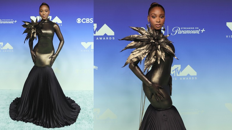 Normani luciendo un outfit que se la tragó en los VMA 2026