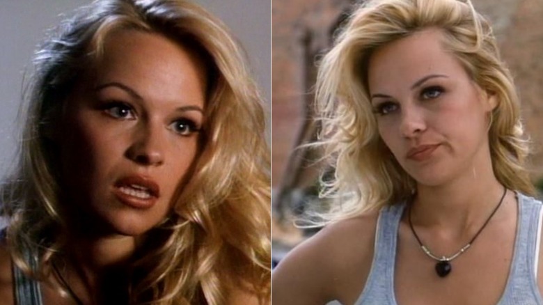 (Izquierda) Pamela Anderson en 