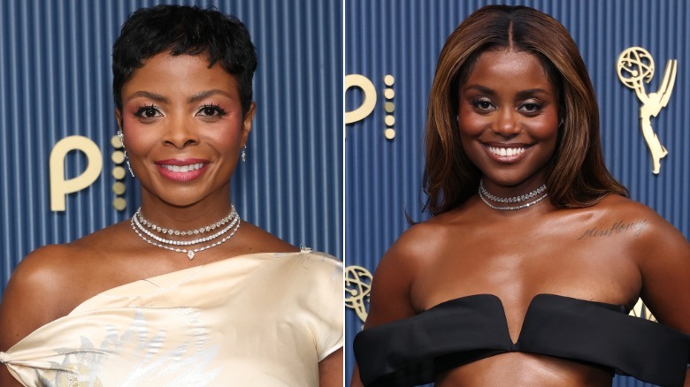 Janelle James y Denée Benton con gargantillas en los Emmy 2026