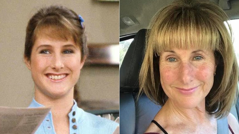 Fotos de lado a lado de la actriz de Happy Days Cathy Silvers