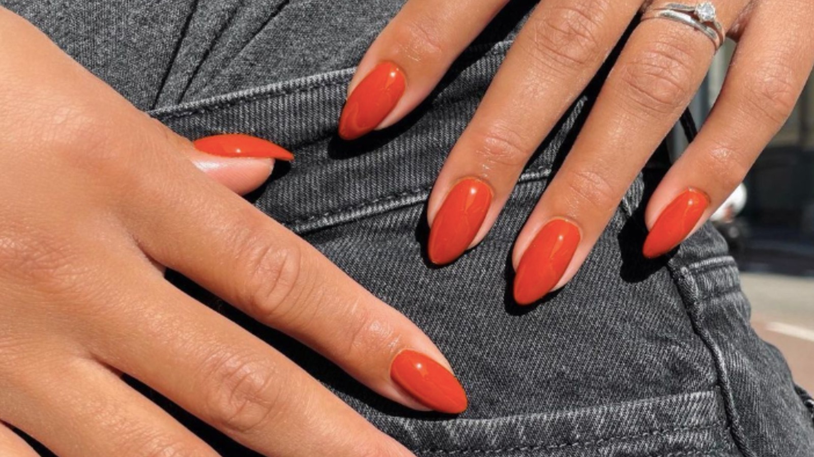 6 ideas de manicura naranja para darle un toque de otoño a tus uñas
