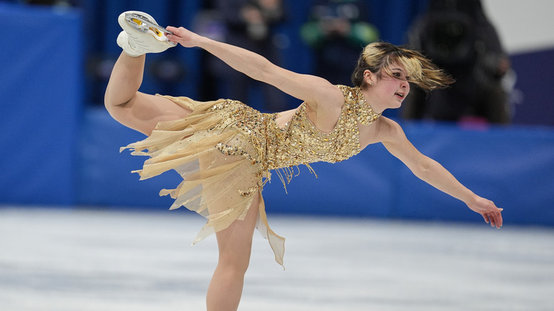 Alysa Liu patinando en los Juegos Olímpicos de 2026