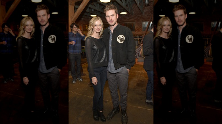 Sara Paxton abraza a Zach Cregger
