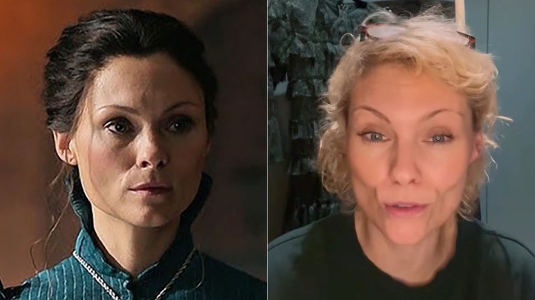 MyAnna Buring con cabello moreno y rubio