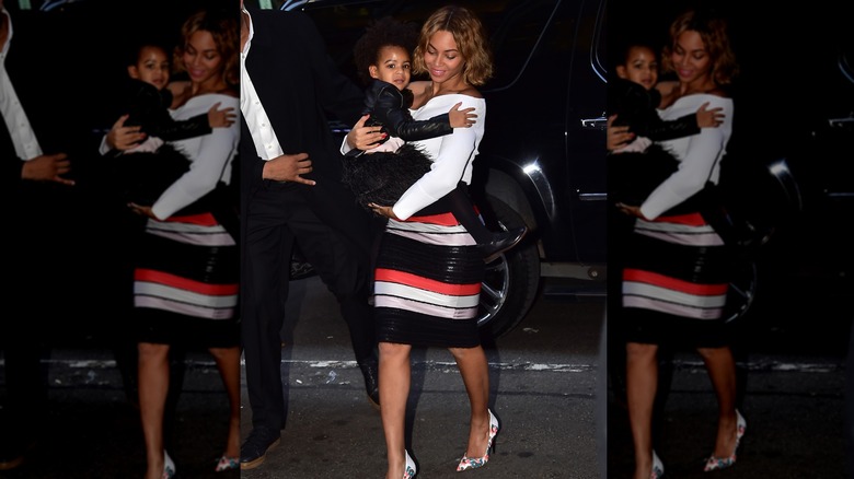Beyoncé y Blue Ivy cuando eran pequeñas en 2014