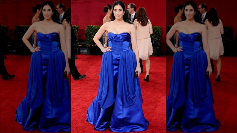 Sarah Silverman en la 61ª edición de los premios Primetime Emmy en Los Ángeles en septiembre de 2009