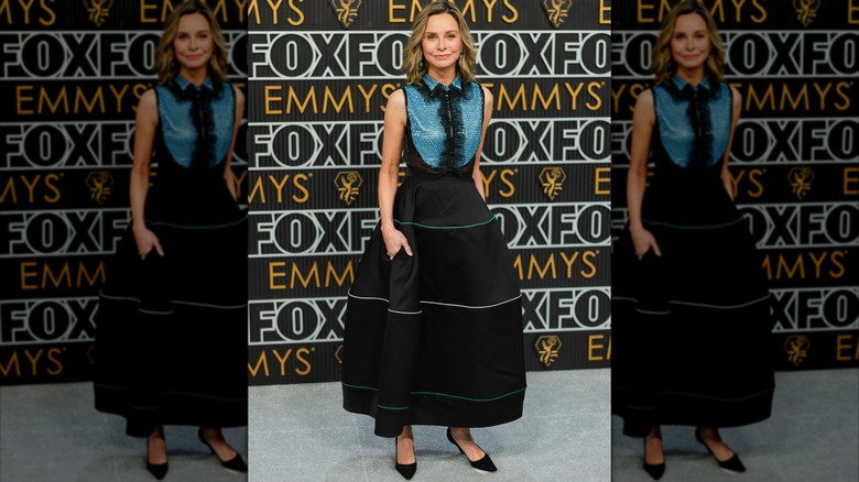 Calista Flockhart en la 75a edición anual de los premios Primetime Emmy en Los Ángeles en enero de 2024